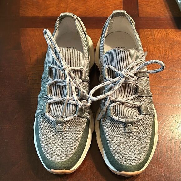 Madewell Sage Green Field Knit Unisex Sneakers( Women 8M,Men’s 6.5) - Picture 2 of 9